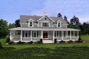 Farmhouse Style House Plan - 3 Beds 2.5 Baths 2098 Sq/Ft Plan #56-238 