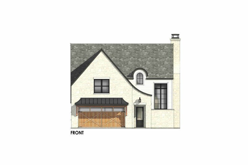 Architectural House Design - Exterior - Front Elevation 10 for Cottage House Plan #1096-211 - 4 bed, 3.5 bath