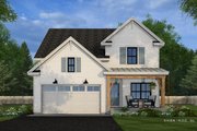 Farmhouse Style House Plan - 4 Beds 3.5 Baths 2185 Sq/Ft Plan #51-1346 