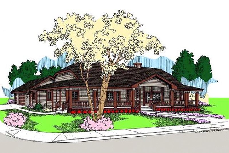 Dream House Plan - Traditional Exterior - Front Elevation Plan #60-649