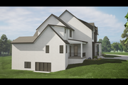 Farmhouse Style House Plan - 4 Beds 4.5 Baths 3778 Sq/Ft Plan #1116-26 Exterior 