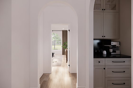 Interior - Kitchen for European House Plan #23-2794 - 4 bed, 2.5 bath