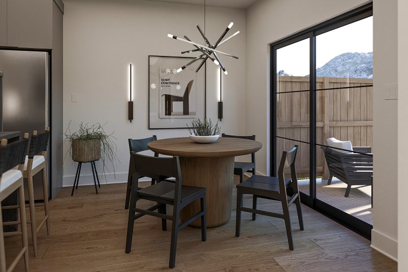 House Plan Design - Interior - Dining Room for Modern House Plan #455-824 - 3 bed, 3 bath