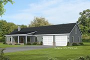 Southern Style House Plan - 3 Beds 2.5 Baths 2049 Sq/Ft Plan #932-778 