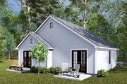 Cottage Style House Plan - 1 Beds 1 Baths 790 Sq/Ft Plan #513-2272 