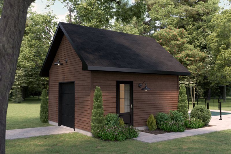 Home Plan - Country Exterior - Front Elevation Plan #23-2823