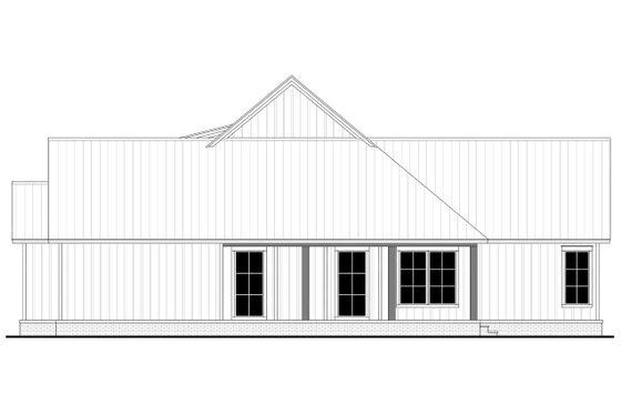Exterior - Other Elevation 1 for Farmhouse House Plan #430-299 - 3 bed, 2.5 bath