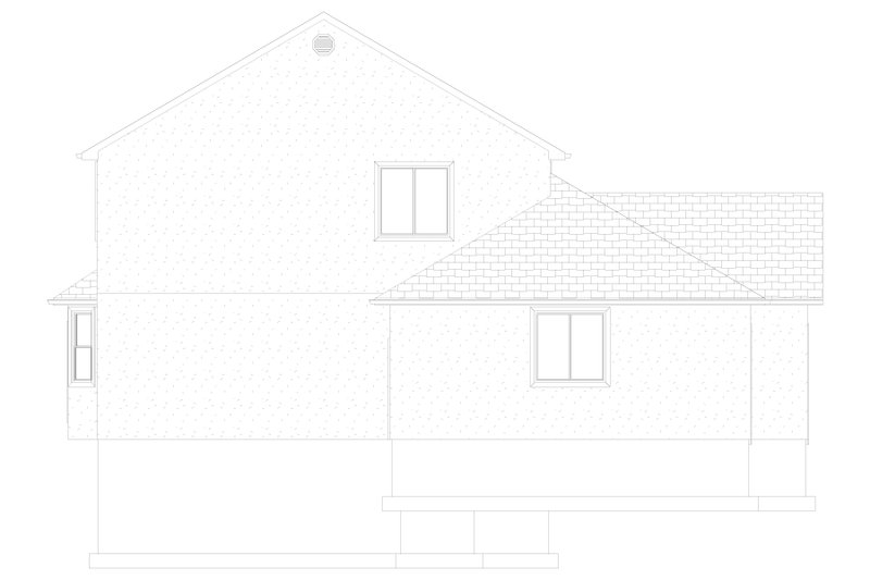 Dream House Plan - Exterior - Other Elevation for Traditional House Plan #1060-208 - 4 bed, 2.5 bath