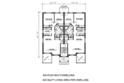 European Style House Plan - 2 Beds 1 Baths 5598 Sq/Ft Plan #138-257 