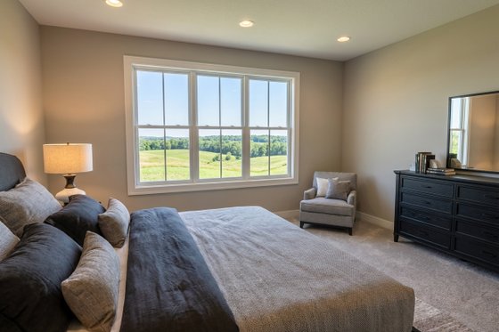 Interior - Master Bedroom 2 for Farmhouse House Plan #51-1524 - 3 bed, 2.5 bath