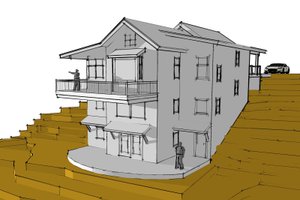 Sloped House Plans, Floor Plans & Designs - Houseplans.com - Houseplans.com