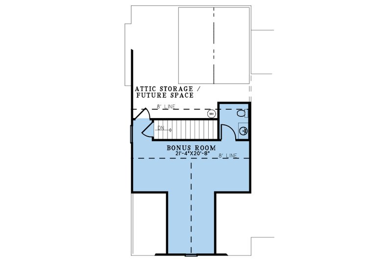 Dream House Plan - Floor Plan - Upper Floor for Craftsman House Plan #923-311 - 4 bed, 2.5 bath