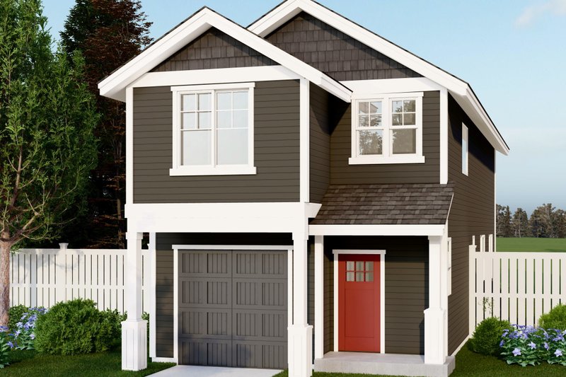 Home Plan - Craftsman Exterior - Front Elevation Plan #53-719