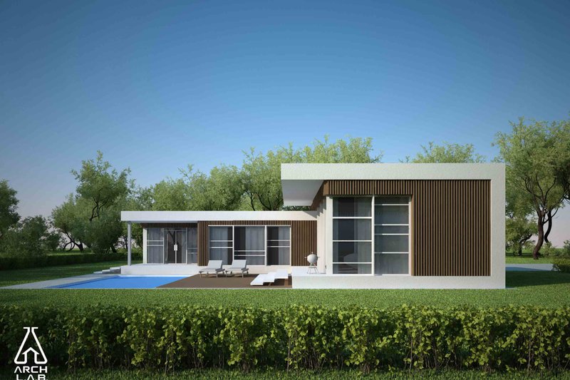 Architectural House Design - Modern Exterior - Other Elevation Plan #552-2