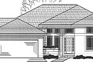 Exterior - Front Elevation Plan #67-197