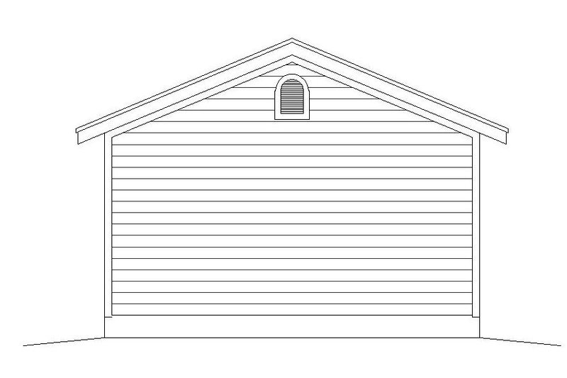 Dream House Plan - Exterior - Rear Elevation for Country House Plan #932-155, 0 bath