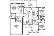 Ranch Style House Plan - 3 Beds 2.5 Baths 1894 Sq/Ft Plan #46-882 