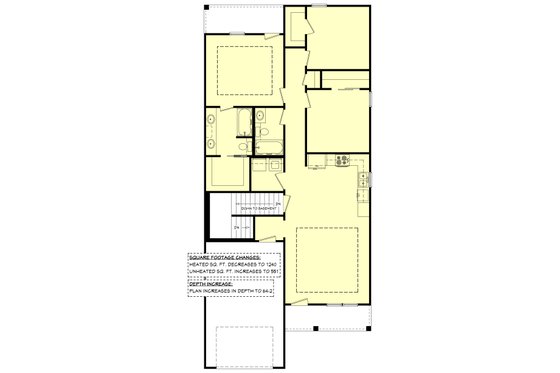 Floor Plan - Other Floor for Cottage House Plan #430-39 - 3 bed, 2 bath