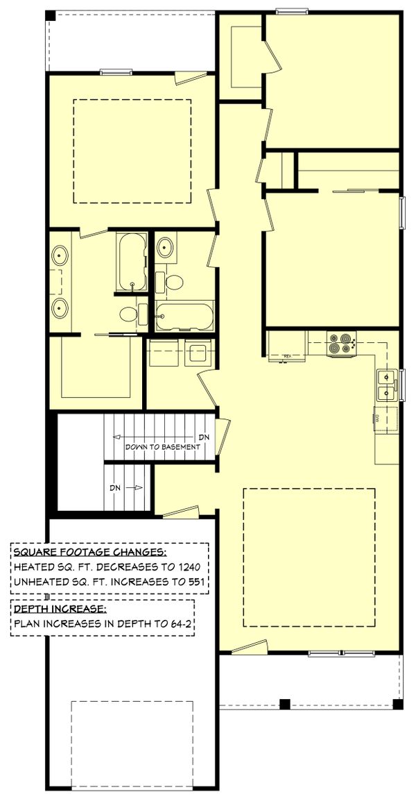 Architectural House Design - Cottage Floor Plan - Other Floor Plan #430-39