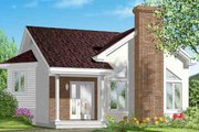Cottage Style House Plan - 1 Beds 1 Baths 925 Sq/Ft Plan #25-1193 