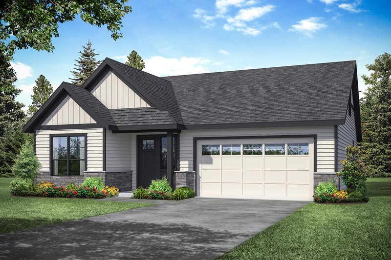 Dream House Plan - Exterior - Front Elevation 3 for Traditional House Plan #124-1162 - 3 bed, 3 bath