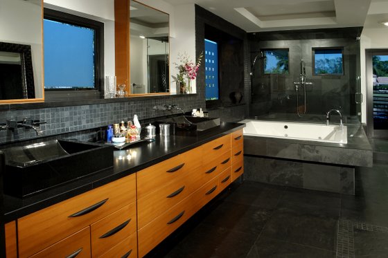 Master Bathroom - 5500 square foot Modern Home