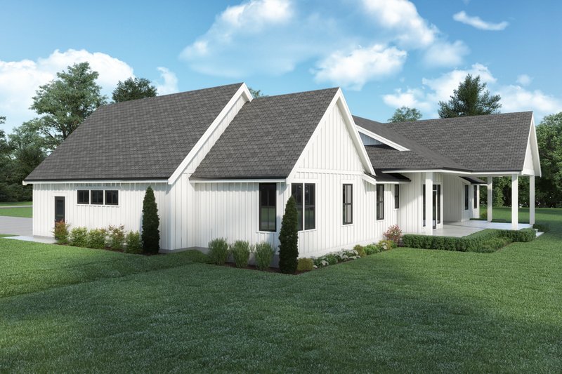 Home Plan - Exterior - Other Elevation 1 for Farmhouse House Plan #1070-141 - 3 bed, 2.5 bath