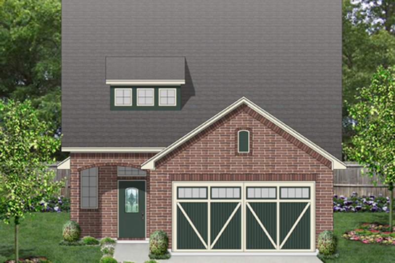 Home Plan - Cottage Exterior - Front Elevation Plan #84-569