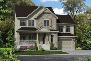 Traditional Exterior - Front Elevation Plan #25-4577
