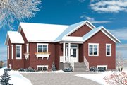 Ranch Style House Plan - 4 Beds 2.5 Baths 2133 Sq/Ft Plan #23-2614 