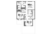 Modern Style House Plan - 3 Beds 2.5 Baths 1593 Sq/Ft Plan #455-530 