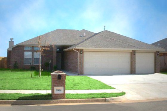 Exterior - Front Elevation for Traditional House Plan #65-307 - 3 bed, 2 bath