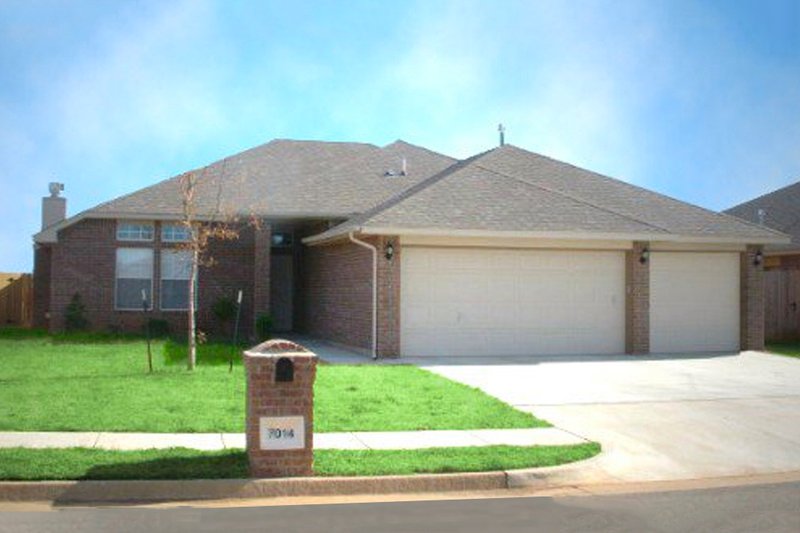 Exterior - Front Elevation 2 for Traditional House Plan #65-307 - 3 bed, 2 bath