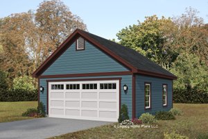 Traditional Exterior - Front Elevation Plan #932-734