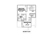 Contemporary Style House Plan - 2 Beds 2.5 Baths 1017 Sq/Ft Plan #472-449 