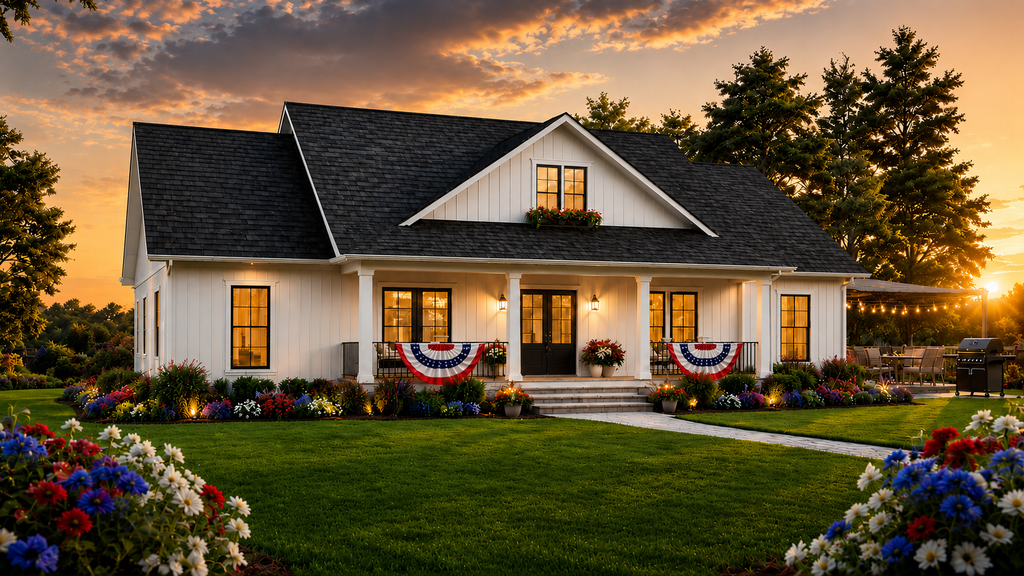 Exterior - Front Elevation 2 for Farmhouse House Plan #21-507 - 3 bed, 2.5 bath