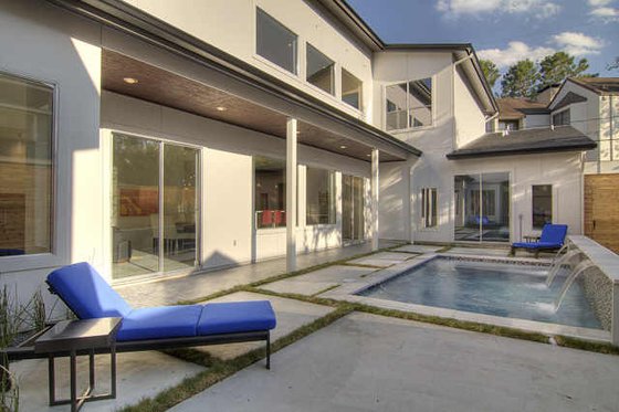 Exterior - Other Elevation 1 for Modern House Plan #449-2 - 3 bed, 3.5 bath