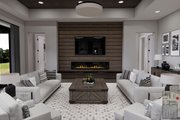 Farmhouse Style House Plan - 3 Beds 2.5 Baths 2137 Sq/Ft Plan #51-1217 