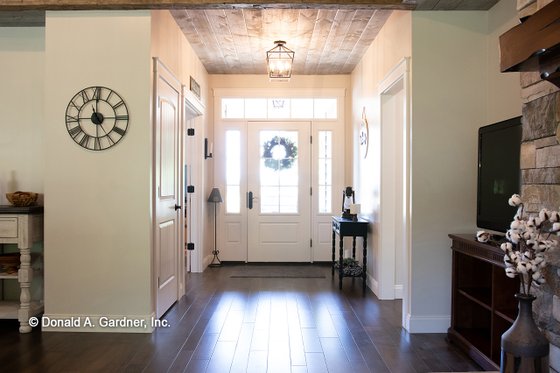 Interior - Entry for Ranch House Plan #929-1004 - 4 bed, 3 bath