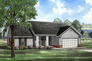 Traditional Style House Plan - 3 Beds 2 Baths 1525 Sq/Ft Plan #17-114 