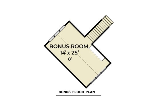 Floor Plan - Upper Floor for Farmhouse House Plan #1070-231 - 3 bed, 3 bath