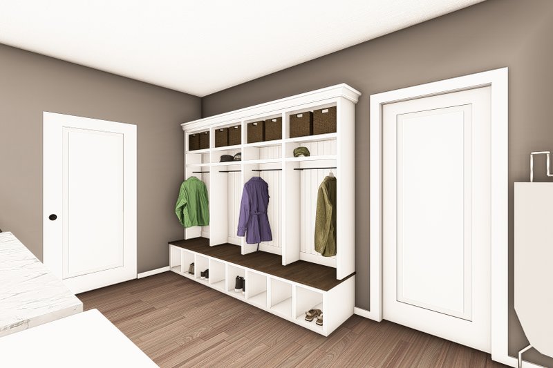 Architectural House Design - Interior - Laundry 1 for Ranch House Plan #1064-440 - 3 bed, 3.5 bath