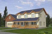 Country Style House Plan - 4 Beds 2.5 Baths 2059 Sq/Ft Plan #117-343 