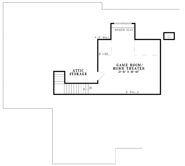 Traditional Floor Plan - Other Floor Plan #17-586