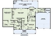 Country Style House Plan - 4 Beds 2.5 Baths 2405 Sq/Ft Plan #17-2342 