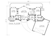 Contemporary Style House Plan - 3 Beds 2.5 Baths 3480 Sq/Ft Plan #112-138 