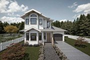 Country Style House Plan - 2 Beds 2.5 Baths 1765 Sq/Ft Plan #1101-46 Exterior 