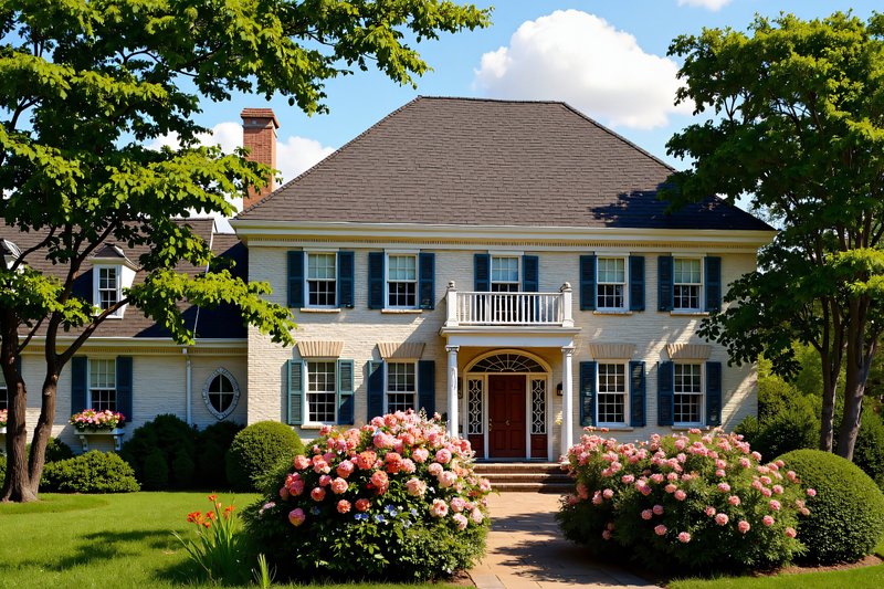 Colonial Style House Plan - 3 Beds 2 Baths 2357 Sq/Ft Plan #137-104 Photo