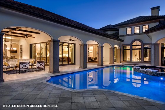 Exterior - Outdoor Living 2 for European House Plan #930-510 - 4 bed, 4.5 bath