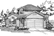 Traditional Style House Plan - 3 Beds 2.5 Baths 1835 Sq/Ft Plan #47-180 